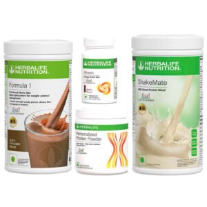 Herbalife Weight Loss Kit Dutch Chocolate - Pack of 4 (1250g)