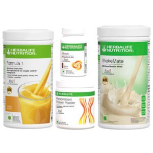 Herbalife Weight Loss Kit Mango Flavour - Pack of 4 (1250g)
