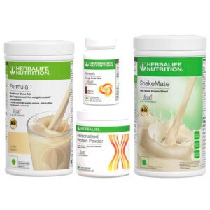 Herbalife Weight Loss Kit Vanilla Flavour - Pack of 4 (1250g)
